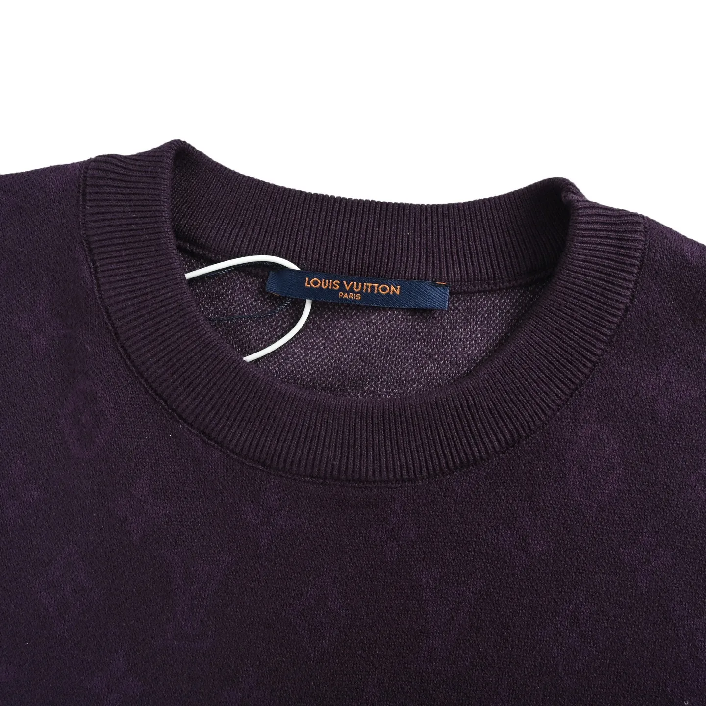 Louis Vuitton/Louis Vuitton 26ss presbyopic gradient jacquard knitted short sleeves